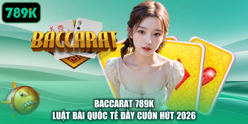 Baccarat 789K - Luật Bài Quốc Tế Đầy Cuốn Hút 2026
