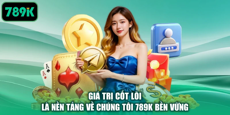 Giá trị cốt lõi là nền tảng về chúng tôi 789K bền vững